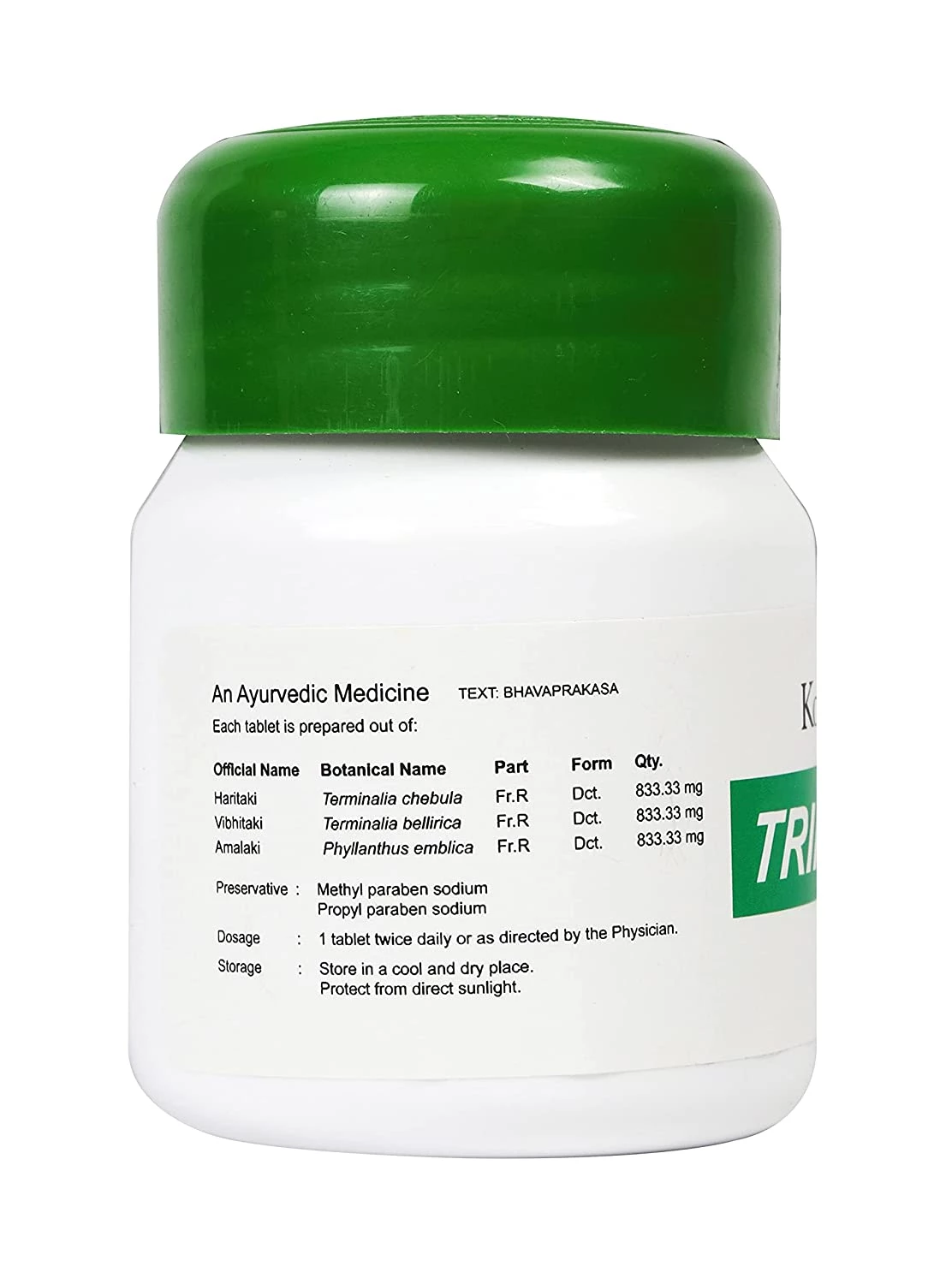 Kottakkal Arya Vaidyasala Triphala Tablets, 60 Tablets-3.webp